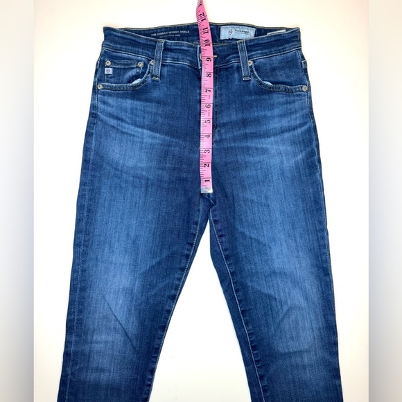 AG Adriano Goldsshmied Women's The Farrah Skinny Ankle Jeans Size- 28R - Picture 5 of 10